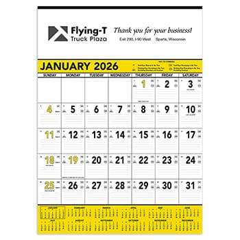 Yellow & Black Contractor's Memo (13-sheet)