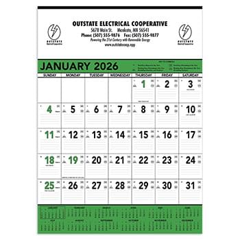 Green & Black Contractor's Memo (13-sheet)