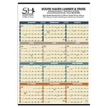 Time Management Span-A-Year (Non-Laminated)