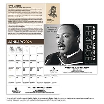 African-American Heritage: Dr. M Luther King, Jr.