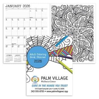 Adult Coloring Book Planner