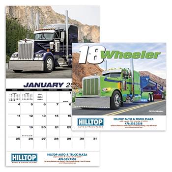 18-Wheeler Wall Appointment Calendar