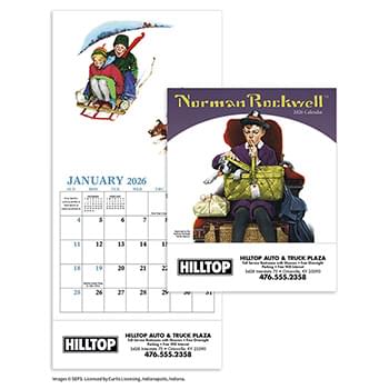 Norman Rockwell Mini Calendar	