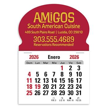 Press-N-Stick&trade; Header Spanish Calendar (13-Month)