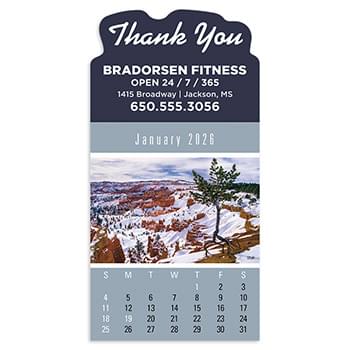 Press-N-Stick&trade; Header Scenic Calendar (13-Month)