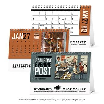 The Saturday Evening Post Desk Calendar