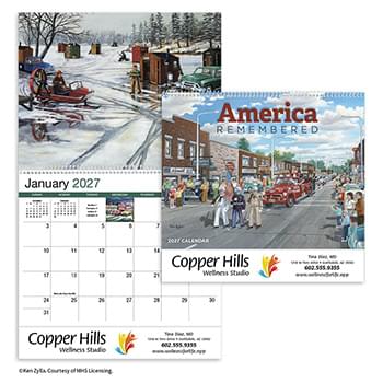 America Remembered Appointment Calendar - Spiral