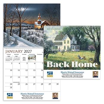 Back Home Appointment Calendar - Spiral