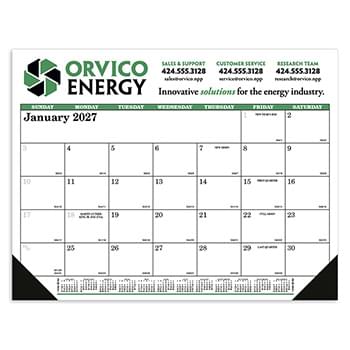 Skinner & Kennedy™ Desk Pad Calendar