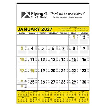 Yellow & Black Contractor's Memo (13-sheet)