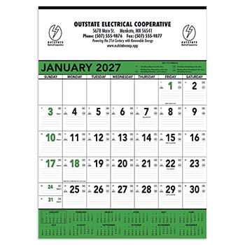 Green & Black Contractor's Memo (13-sheet)