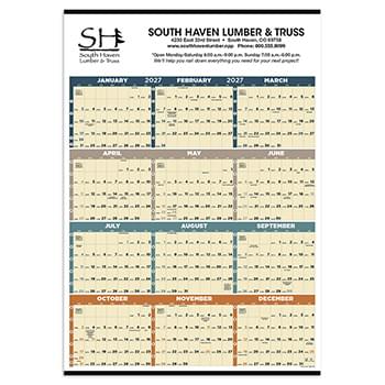 Time Management Span-A-Year (Non-Laminated)