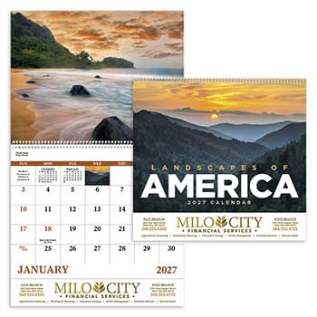 Landscapes of America English - Spiral
