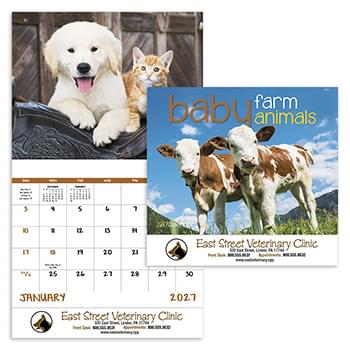 Baby Farm Animals - Stapled