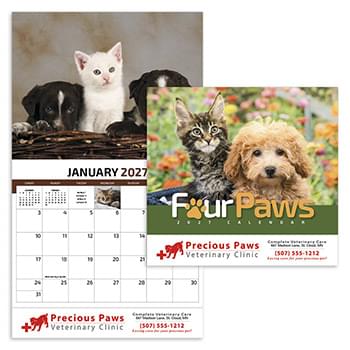 Four Paws Appointment Calendar