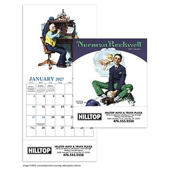 Norman Rockwell Mini Calendar	