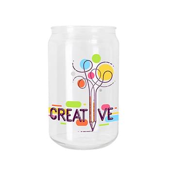 Garyline® Can-Shaped RPET Faux Glass - 16 oz.