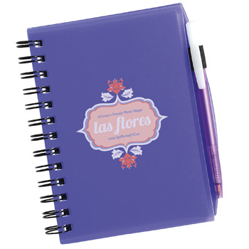 BIC&#174 Plastic Cover Notebook w/ Matching BIC&#174 Media