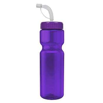 Garyline® Champ Recycled Bottle with Straw Lid - 28 oz.