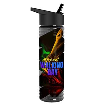 Garyline® Slim Fit Bottle with Flip-Straw Lid - 24 oz.