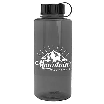 Garyline® Mountaineer Tritan® Bottle with Tethered Lid - 36 oz.